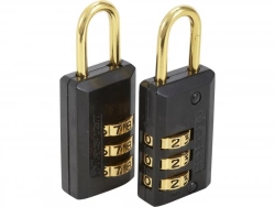 Lot De 2 Cadenas À Combinaison Master Lock Acier, L.20 Mm