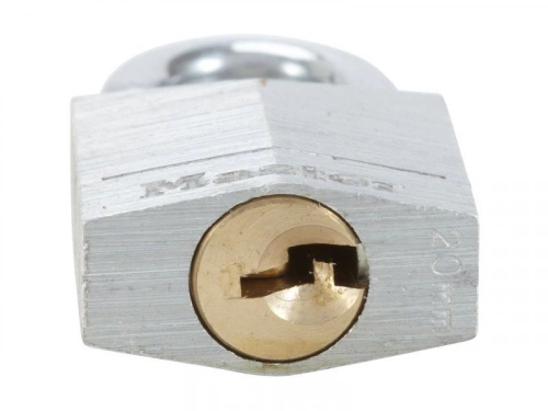 Lot De 4 Cadenas À Clé Master Lock Aluminium, L.20 Mm