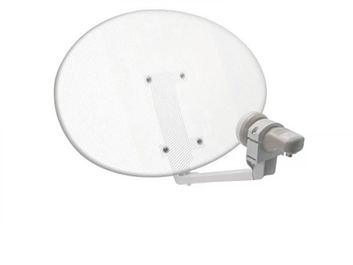 Antenne Satellite Elliptique Acier Perforé, Metronic