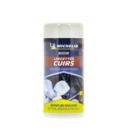 MICHELIN boîte 40 lingettes cuir
