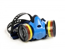 Masque de protection respiratoire avec 2 filtres, MICHELIN