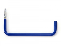 Crochet Gainé Simple Mottez, H.24 X L.52 X P.2.5 Cm