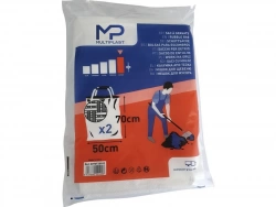 Sac À Gravats Multiplast H.70 X L.50 Cm 80L Blanc