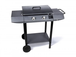 Plancha au gaz NATERIAL MURCIA + chariot, gris