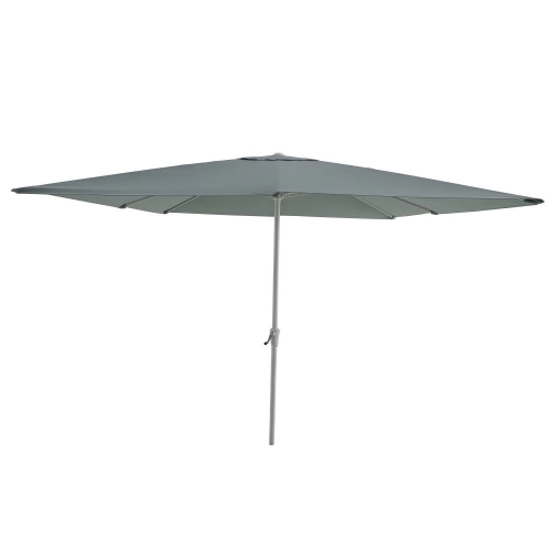 Parasol droit carré, NATERIAL Aura, L.285 x l.285 cm, vert