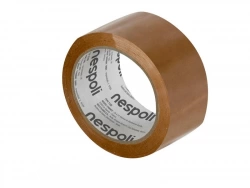 Ruban adhesif d'emballage marron NESPOLI 50mm X 66M
