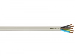 Câble Électrique 5 G 1.5 Mm² Ho5Vvf L.10 M, Blanc
