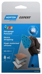 5 garnitures corindon multi-ponceuse perforée (grain 180)