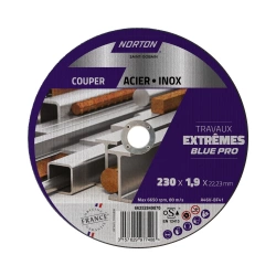 Disque acier/inox NORTON extreme 230x1,9
