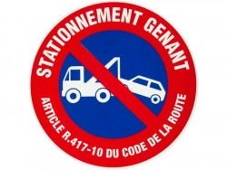 Disque Stationnement En Plastique