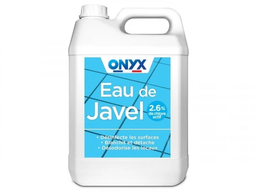 Eau de javel 2,6% chlore actif ONYX, 5L