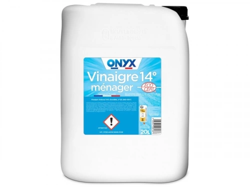 Vinaigre ménager 14° liquide, ONYX, 20L