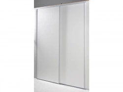 Portes de placard coulissantes, 2 portes, l.180 x H. 250 cm, blanc