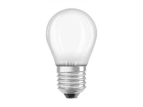Ampoule variable led opaque sphérique E27 470 Lm = 40 W blanc chaud, OSRAM