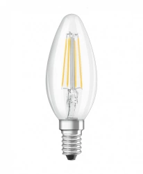 Ampoule led, flamme E14, 470lm = 40W, blanc neutre, dimmable, OSRAM