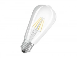 Ampoule variable led clair edison E27 730 Lm = 60 W blanc chaud, OSRAM