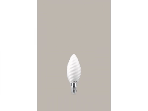 Ampoule variable led dépoli flamme torsadée e14 470 Lm = 40 W blanc chaud, OSRAM