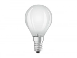 Ampoule variable led dépoli sphérique E14 470 Lm = 40 W blanc chaud, OSRAM