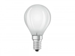 Ampoule variable led dépoli sphérique E14 470 Lm = 40 W blanc froid, OSRAM