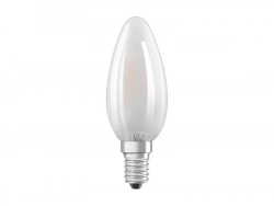 Ampoule variable led dépoli flamme E14 470 Lm = 40 W blanc chaud, OSRAM