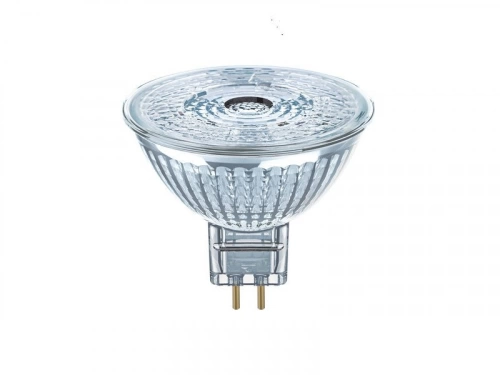 Ampoule variable led dépoli réflecteur GU5.3 561 Lm 50 W blanc chaud, OSRAM