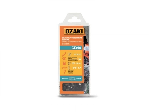Chaîne De Tronçonneuse Ozaki Semi Carrée: .3/8"Lp .050 (1,3Mm) 53 Entraîneurs