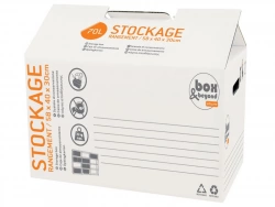Caisse À Monter Utility Carton Renforcé&nbsp;,&nbsp;L.58 X P.40 X H.30 Cm