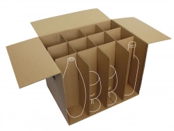 Croisillons sépare verres pour carton de 36L