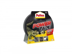 Adhésif réparation toile multiusage, Power Tape, PATTEX, L.10 m x l.51 mm noir