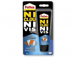 Colle De Fixation Pattex Ni Clou Ni Vis, 142 Gr Blanc