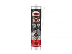Colle joint int/ext polymere pattex flextec noir cartouche 389g