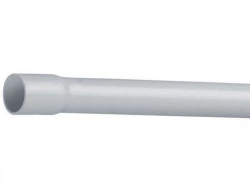 Tube Irl en PVC, POLYPIPE, diam. 20 mm x L.2.40 m gris