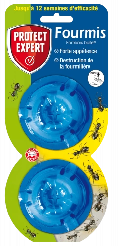 Piège antifourmis PROTECT, 2 boites