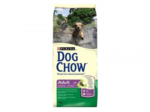 Croquette chien DOG CHOW adult agneau 14kg