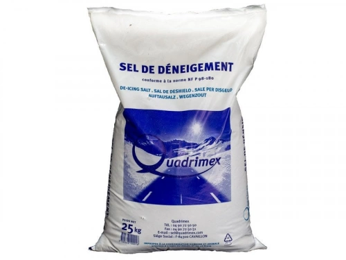 Sel De Déneigement 0/5 En Sac 25 Kg