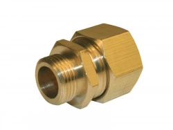 Manchon Biconique Laiton M 12 X 17 Pour Tube En Cuivre