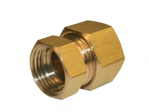 Manchon Biconique Laiton F 15 X 21 Pour Tube En Cuivre