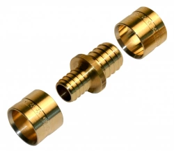 Manchon reduit à glissement laiton D.16 pour tube en per