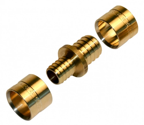 Manchon reduit à glissement laiton D.16 pour tube en per