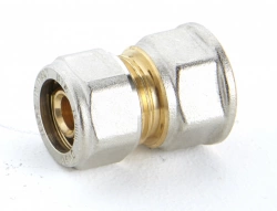 Manchon à compression laiton F 20 x 27 pour tube en multicouche