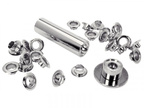 Lot De 25 Oeillets Acier Diam.6 Rapid