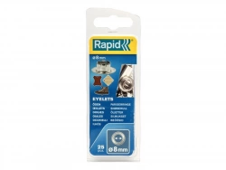 Lot De 25 Oeillets Acier Diam.8 Rapid
