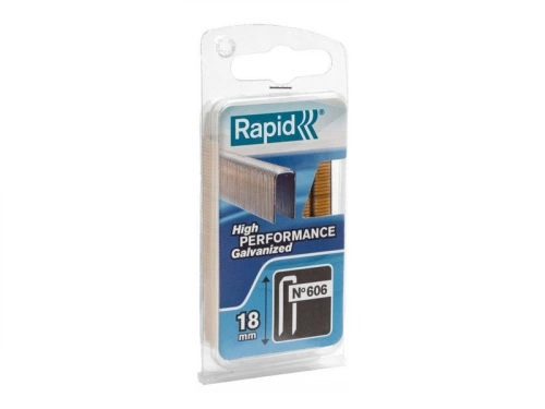 Lot De 600 Agrafes Rapid N° 606 / 18 Mm