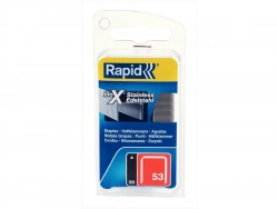 Lot de 1080 agrafes fil fin RAPID 53, 8 mm