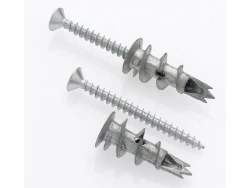 Lot de 4 chevilles et vis à visser Vix, RED HEAD, diam.12 x L.30 mm
