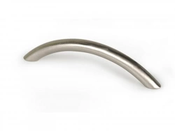 Poignée De Meuble Zamak Brossé, Entraxe 96 Mm
