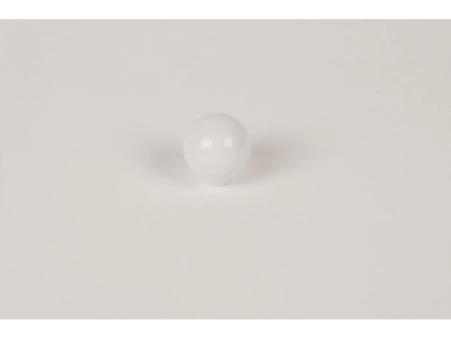 Bouton De Meuble Boule Blanc Abs H.29 X L.28 X P.28 Mm