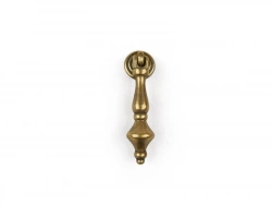 Poignée De Meuble Zamak Laitonné 65X15Mm