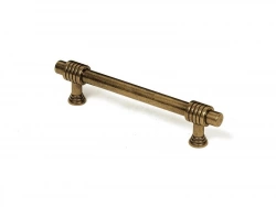 Poignée De Meuble Zamak Laitonné, Entraxe 96 Mm