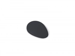 Cale porte amovible REI pétale plastique noir 60 x 83 x 14 mm